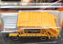 Load image into Gallery viewer, Matchbox 2023 Garbage King Grey/Yellow #61 MBX Metro New Long Card