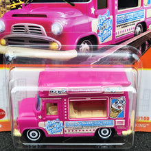 Load image into Gallery viewer, Matchbox 2023 Ice Cream King Pink #59/100 MBX Metro New Long Card