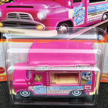 Load image into Gallery viewer, Matchbox 2023 Ice Cream King Pink #59/100 MBX Metro New Long Card