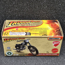 Load image into Gallery viewer, Matchbox 2025 Indiana Jones Themed Ducati Scrambler Grey #6 Indiana Jones Series New Sealed Box