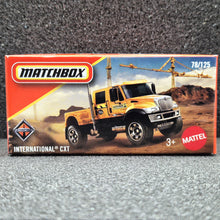 Load image into Gallery viewer, Matchbox 2025 International CXT Yellow #78 MBX Construction New Sealed Box
