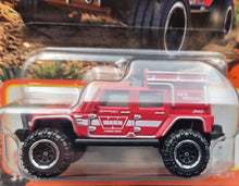 Load image into Gallery viewer, Matchbox 2023 Jeep Wrangler Superlift Red #42 MBX Off-Road New Long Card