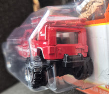 Load image into Gallery viewer, Matchbox 2023 Jeep Wrangler Superlift Red #42 MBX Off-Road New Long Card