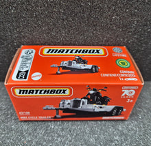 Load image into Gallery viewer, Matchbox 2023 MBX Cycle Trailer White #63 MBX Off-Road New Sealed Box