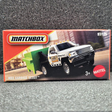 Load image into Gallery viewer, Matchbox 2025 MBX Garbage Scout White #97 MBX City New Sealed Box