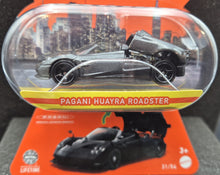 Load image into Gallery viewer, Matchbox 2023 Pagani Huayra Roadster Dark Grey Moving Parts Series 31/54 New