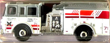 Load image into Gallery viewer, Matchbox 2025 Pierce Arrow XT Fire Engine Grey #104 MBX Rescue New Sealed Box