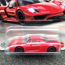 Load image into Gallery viewer, Matchbox 2025 Porsche 918 Spyder Red #15 MBX Showroom New Long Card