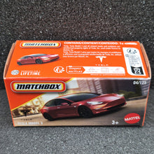 Load image into Gallery viewer, Matchbox 2025 Tesla Model 3 Maroon #4 MBX City New Sealed Box