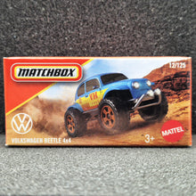 Load image into Gallery viewer, Matchbox 2025 Volkswagen Beetle 4x4 Light Blue #12 MBX Adventure New Sealed Box