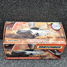 Load image into Gallery viewer, Matchbox 2020 ´59 Dodge Coronet Police Car White #94 MBX Countryside New Sealed Box