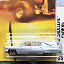 Load image into Gallery viewer, Matchbox 2008 '63 Cadillac Hearse Silver #55 City Action 11/12 New Long Card