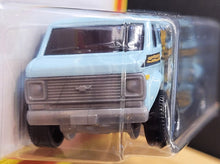 Load image into Gallery viewer, Matchbox 2021 '75 Chevy Van Pale Blue Retro Series 15/24 New