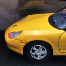 Load image into Gallery viewer, MotorMax 2004 Porsche 986 Boxster Yellow Timeless Legends #73226 1-24 Diecast Car