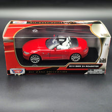 Load image into Gallery viewer, MotorMax 2010 BMW Z4 Roadster Red Timeless Legends #73349 1-24 Diecast Car