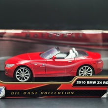 Load image into Gallery viewer, MotorMax 2010 BMW Z4 Roadster Red Timeless Legends #73349 1-24 Diecast Car
