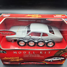 Load image into Gallery viewer, Motormax 1974 Ford Maverick Grabber 1:24 Diecast Scale Model Kit American Graffiti Series  #75120G