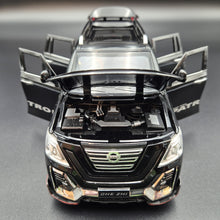 Load image into Gallery viewer, Explorafind 2023 Nissan Patrol Black 1:24 Die Cast Car