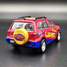 Load image into Gallery viewer, Official AFL 2013 Brisbane Lions Toyota RAV4 Dark Red AFL Collectable Model Car 1:43 Diecast