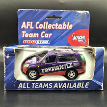 Load image into Gallery viewer, Official AFL 2013 Fremantle Dockers Toyota RAV4 Purple AFL Collectable Model Car 1:43 Diecast