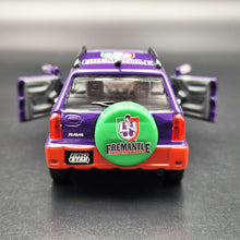 Load image into Gallery viewer, Official AFL 2013 Fremantle Dockers Toyota RAV4 Purple AFL Collectable Model Car 1:43 Diecast
