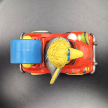 Load image into Gallery viewer, Playskool Sesame Street 1987 Big Bird's Music Car Orange #71 Muppets Die Cast Cars