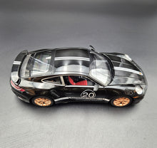 Load image into Gallery viewer, Explorafind 2021 Porsche 911 Turbo S Black 1:24 Die Cast Car