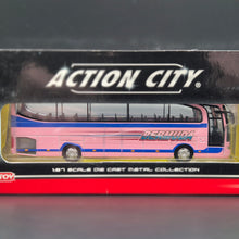 Load image into Gallery viewer, Realtoy Mercedes-Benz Travego Coach Action City Coach Bus #18378 1:87 H0 Scale Diecast