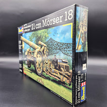 Load image into Gallery viewer, Revell 21cm Morser 18 German Heavy Artillery Gun #03169 1:72 Scale Model Kit