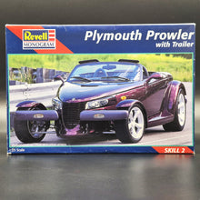 Load image into Gallery viewer, Revell Monogram Plymouth Prowler with Trailer #85-7631 1:25 Scale Model Kit