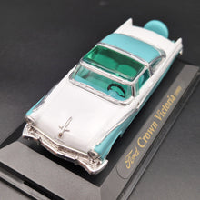 Load image into Gallery viewer, Road Signature 1955 Ford Fairlane Crown Victoria Turquoise #94202 1:43 Die Cast Car
