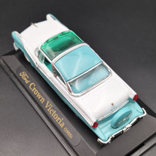 Load image into Gallery viewer, Road Signature 1955 Ford Fairlane Crown Victoria Turquoise #94202 1:43 Die Cast Car
