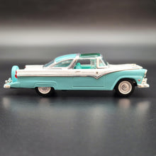 Load image into Gallery viewer, Road Signature 1955 Ford Fairlane Crown Victoria Turquoise #94202 1:43 Die Cast Car