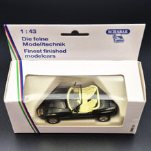 Load image into Gallery viewer, Schabak Modell 1990 BMW Z1 Cabriolet Open Black #1160 1:43 Die Cast Model