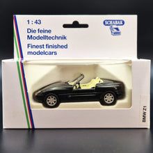 Load image into Gallery viewer, Schabak Modell 1990 BMW Z1 Cabriolet Open Black #1160 1:43 Die Cast Model