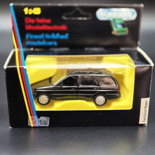 Load image into Gallery viewer, Schabak Modell 1990 Ford Escort Wagon (Estate) Black #1096 1:43 Die Cast Model