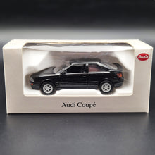Load image into Gallery viewer, Schabak Modell 1991 Audi Coupe Quattro Black #1050 1:43 Die Cast Model
