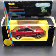 Load image into Gallery viewer, Schabak Modell 1991 Audi Coupe Quattro Red #1050 1:43 Die Cast Model