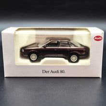 Load image into Gallery viewer, Schabak Modell 1992 Audi 80 Bordeaux #1031 1:43 Die Cast Model