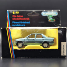 Load image into Gallery viewer, Schabak Modell 1993 Ford Orion (Escort) Light Blue #1092 1-43 Die Cast Model