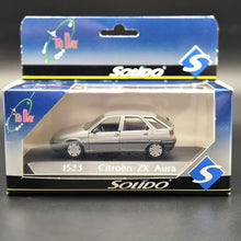 Load image into Gallery viewer, Solido 1991 Citroen ZX Aura Silver #1523 1:43 Today Series Die Cast Model