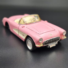 Load image into Gallery viewer, Superior Sunnyside 1957 Corvette Pink 1:24 SS 7708 Die Cast Model
