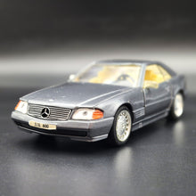 Load image into Gallery viewer, Superior Sunnyside 1989 Mercedes Benz 500SL Dark Grey 1:24 SS 7705 Die Cast Model