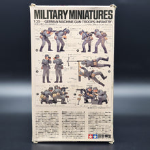 Load image into Gallery viewer, Tamiya German Machine Gun Troops (Infantry) #MM138 1:35 Scale Model Kit
