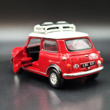 Load image into Gallery viewer, Explorafind 1967 Mini Cooper MKI Rally Red 1:50 Die Cast Car New