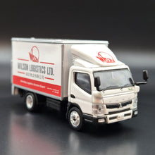 Load image into Gallery viewer, Explorafind 2022 Mitsubishi Fuso Canter Box Truck Wilson Logistics 1:76 Die Cast Truck New
