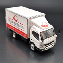 Load image into Gallery viewer, Explorafind 2022 Mitsubishi Fuso Canter Box Truck Wilson Logistics 1:76 Die Cast Truck New