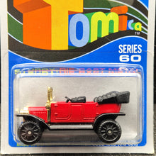 Load image into Gallery viewer, Tomica 1979 Type T-Ford (1916 Touring) Open Top 4 Door Cabriolet Red #F11-1 Series 60 Car