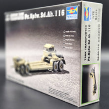Load image into Gallery viewer, Trumpeter German Tank Transporter Pz.Kpfw.Sd.Ah.116 #07249 1:72 Scale Model Kit