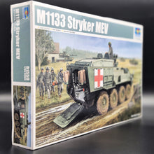 Load image into Gallery viewer, Trumpeter M1133 Stryker MEV #01559 United States Medical Extraction Vehicle 1:35 Scale Model Kit